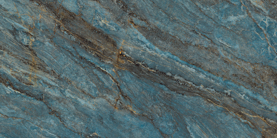 Керамогранит Laparet Beam Turquoise бирюзовый 60x120 см лаппатированный шайн