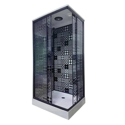 Душевая кабина Дана 026 100x80x215 с узором обои