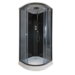 Душевая кабина Дана 21С 90x90x215 черный ромб