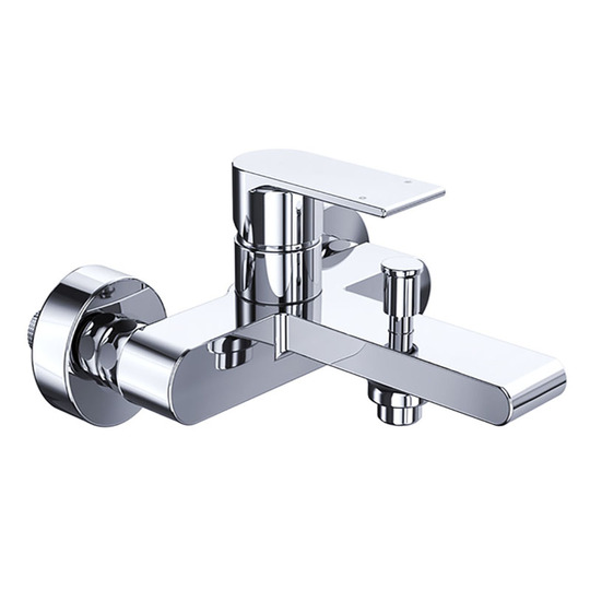 Смеситель для ванны Azario Delano с коротким изливом хром AZ-15840511