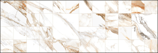 Настенная плитка Primavera Duchess Gold Decor 02 DG13-02 30x90 см
