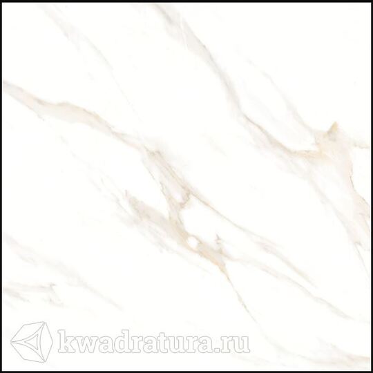 Керамогранит Casaticeramica Cassini Carrara 60х60 см полированный