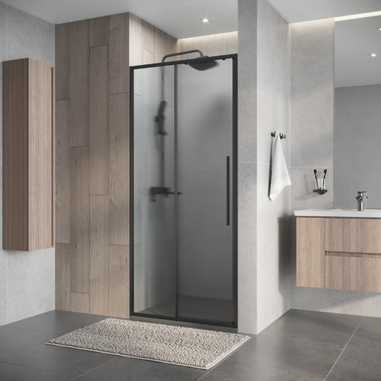 Душевая дверь Niagara Nova NG-34-L9CHGR 90x195 графит стекло шиншилла