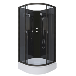 Душевая кабина Niagara Classic NG-6501-14BK 90x90x200 черная без крыши