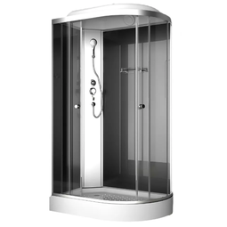 Душевая кабина Oda 8407 L/R 115х80х215 тонированное стекло