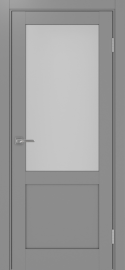 Межкомнатная дверь OPorte Турин 502.21 Серый