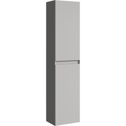 Пенал для ванной Aqwella Geometria 35 серый туман