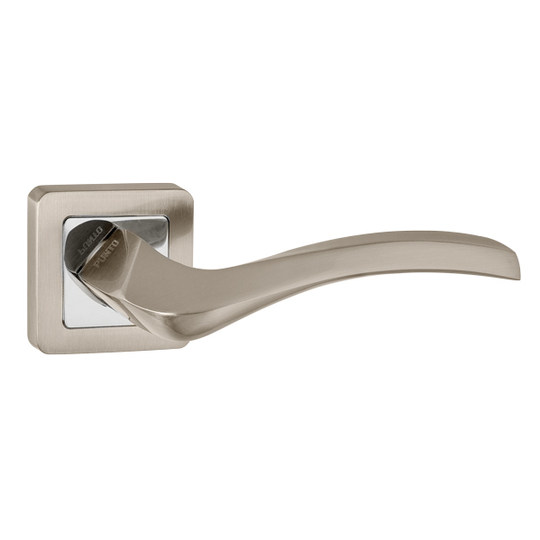 Дверная ручка Punto K.QR52.VESTA SN/CP-3 матовый никель/хром