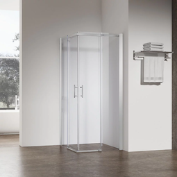 Душевой уголок Veconi RV-50CH 80x80x195 прозрачное стекло