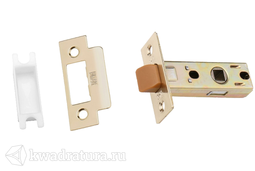 Защелка с пластиковым язычком Bussare L6-45 Plast золото