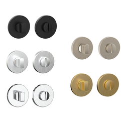 Завертка Punto BK6.R.ARC.R52 круглая в цвет ручки