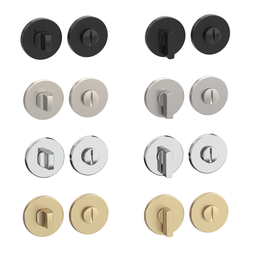 Завертка Punto BK6.R.EST.R52/BK6.R.EST.R52.JOY круглая в цвет ручки